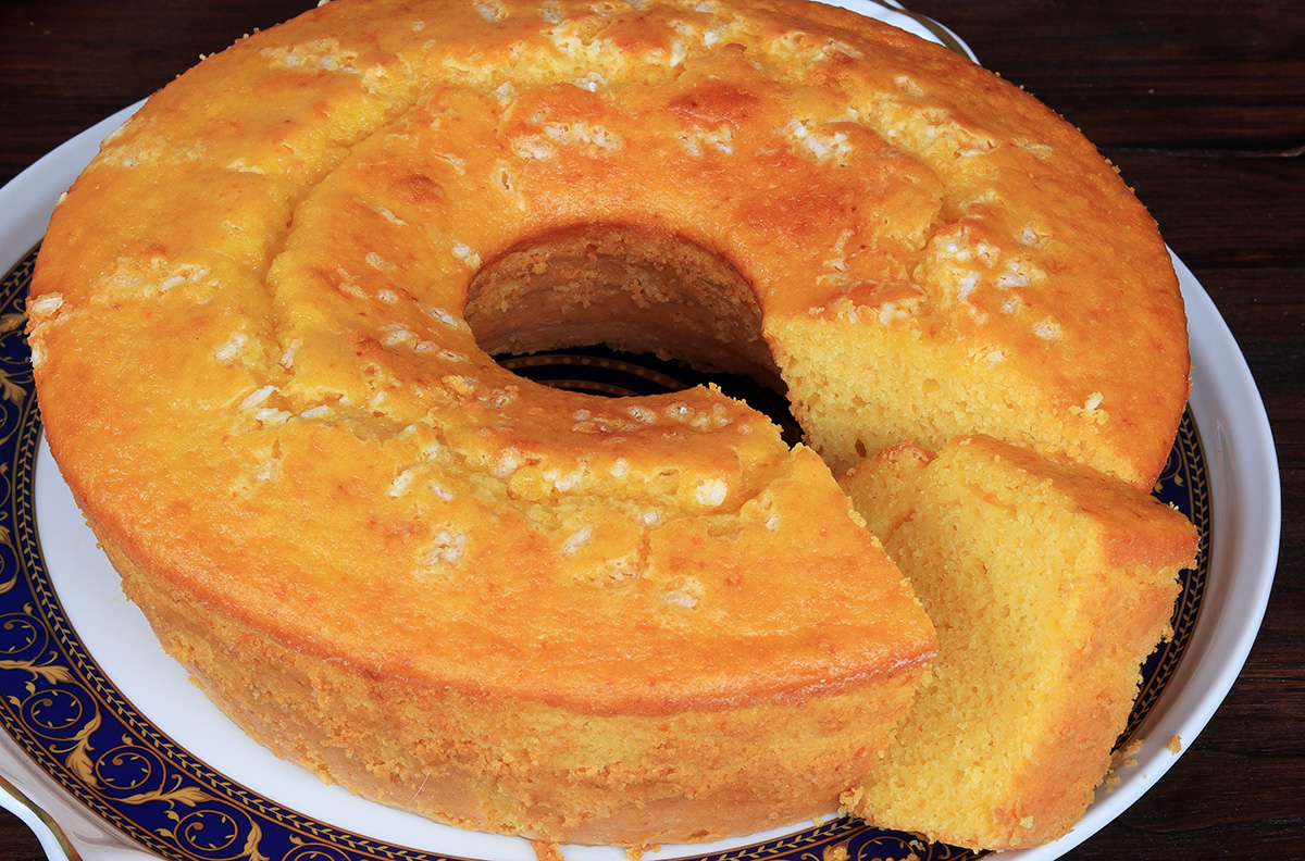 CIAMBELLA ALL' ARANCIA senza burro veloce | Inventaricette