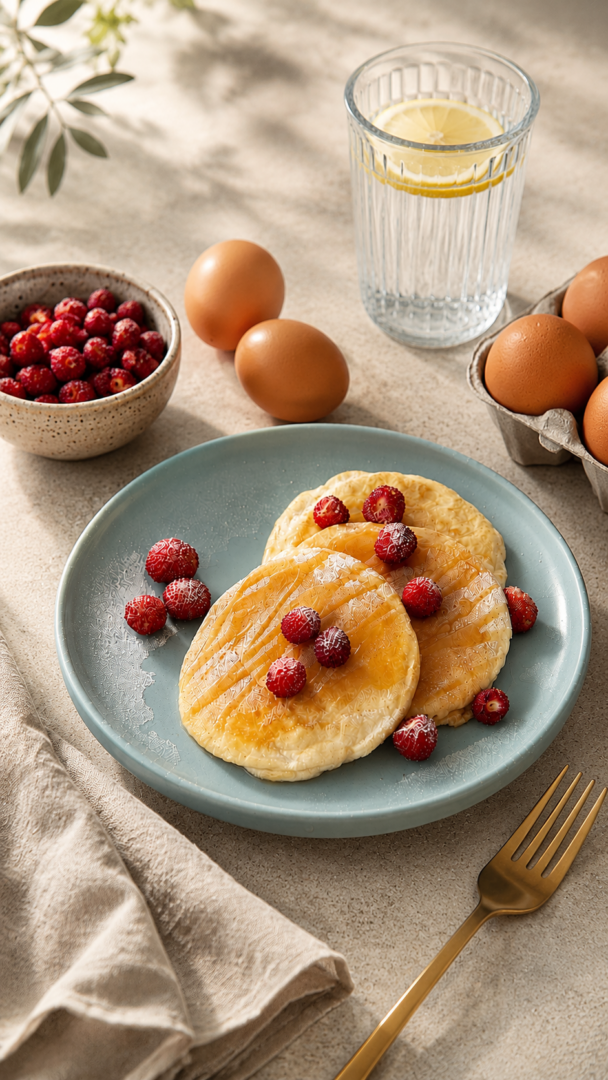 RICETTA PANCAKE PROTEICI | pancake low carb | Inventaricette