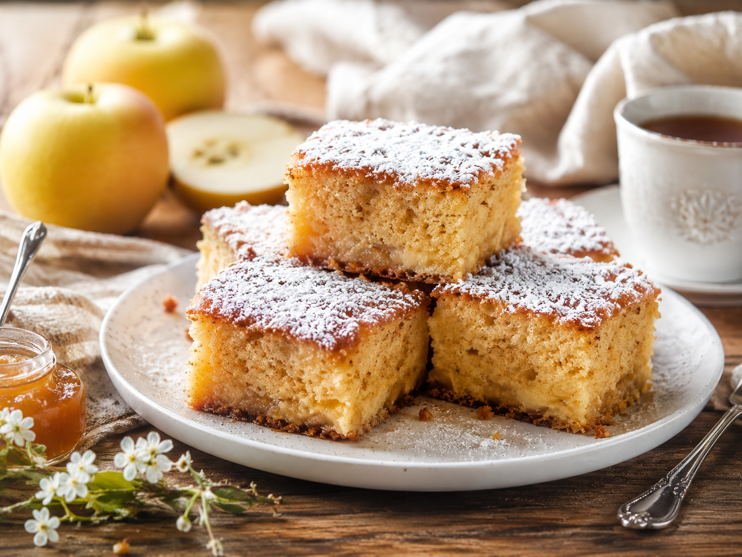 TORTA MELE E MARMELLATA ricetta torta sofficissima senza burro