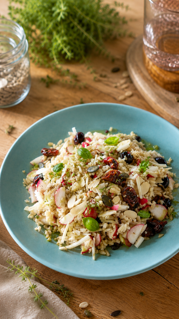 INSALATA DI RISO a modo mio | riso freddo veloce | Inventaricette