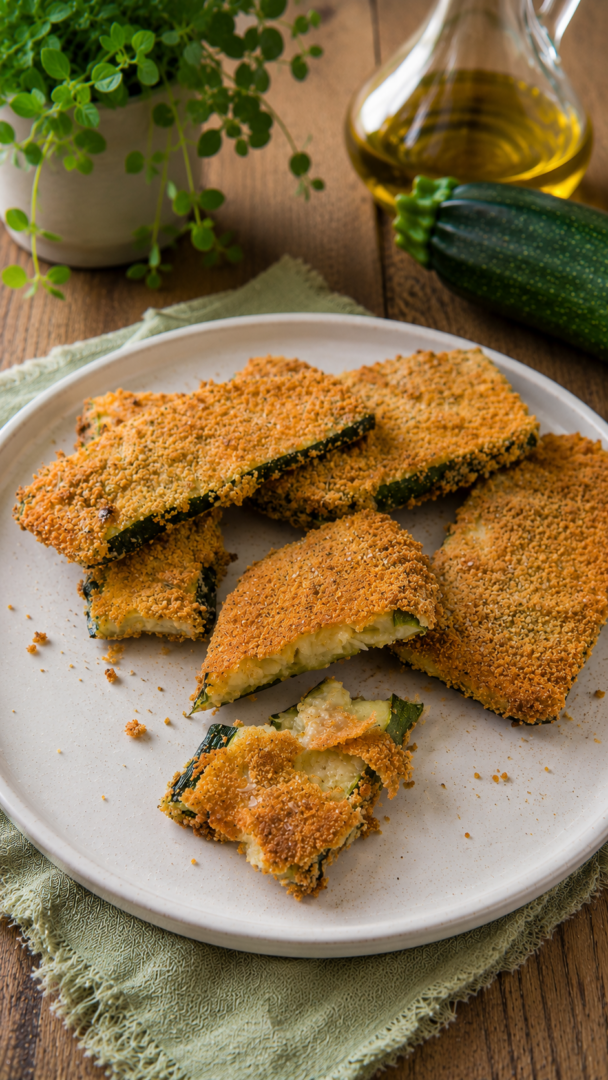 COTOLETTE DI ZUCCHINE | zucchine impanate | Inventaricette