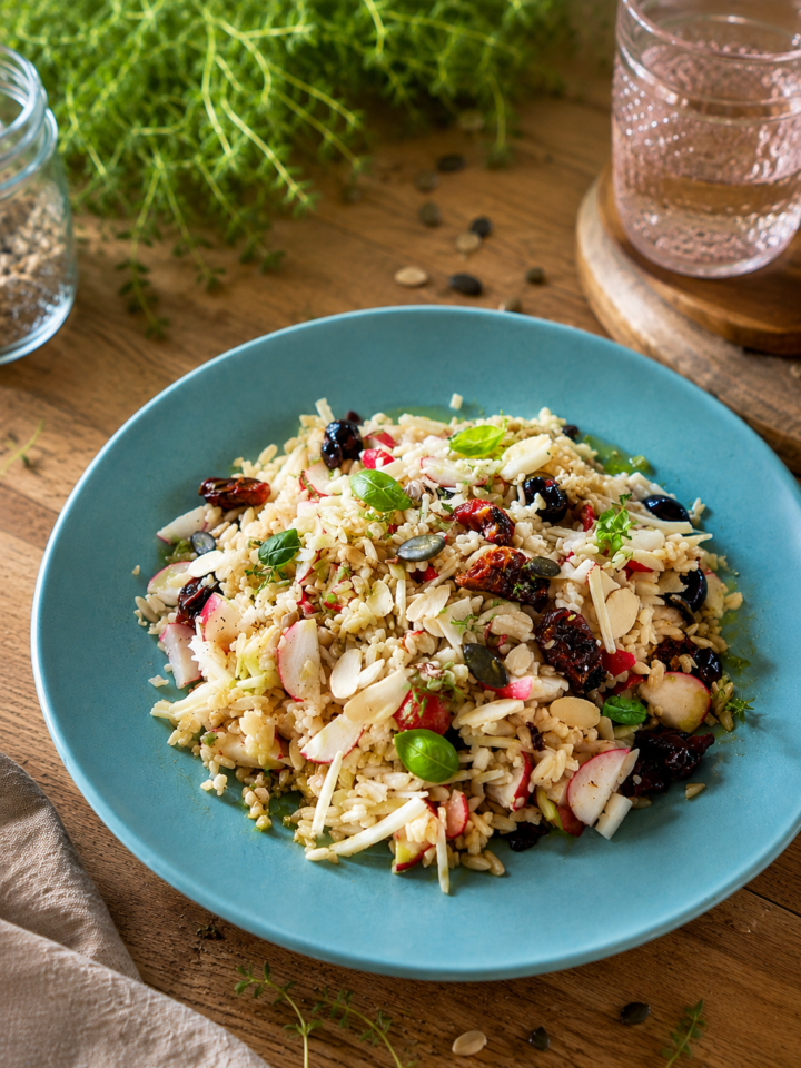 INSALATA DI RISO a modo mio | riso freddo veloce | Inventaricette