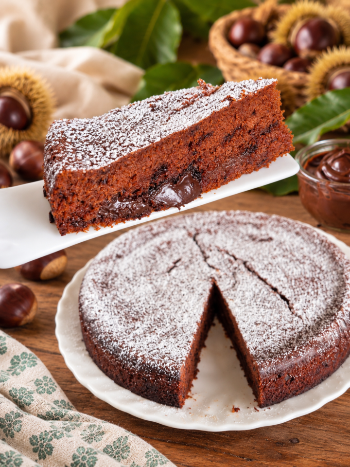 TORTA ALLE CASTAGNE più golosa del mondo | Inventaricette