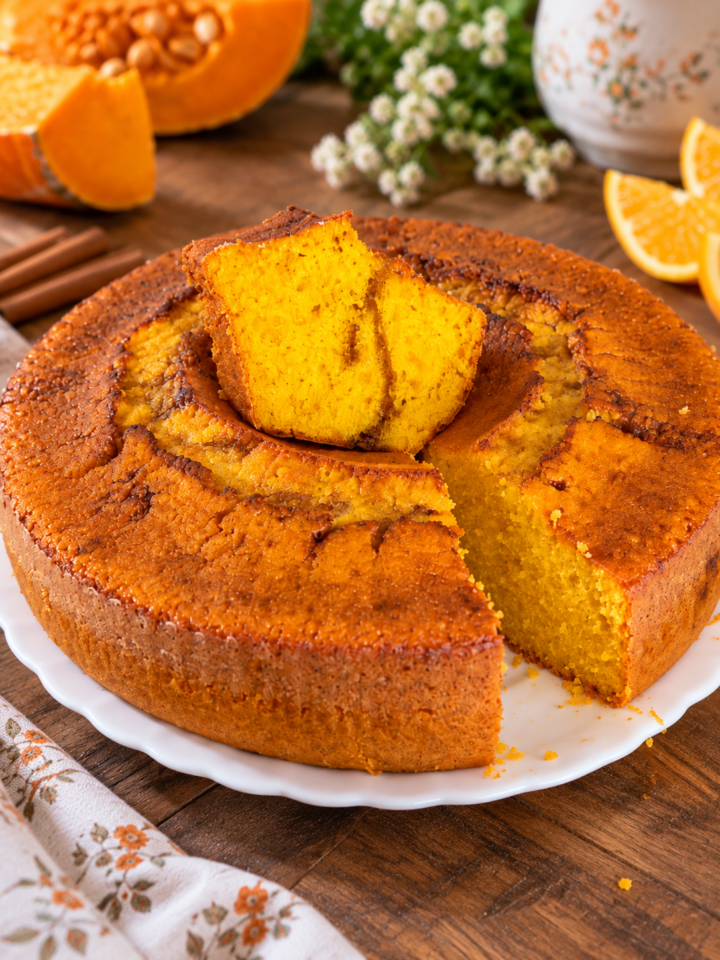 Ciambella zucca e zucchero muscovado sofficissima |Inventaricette