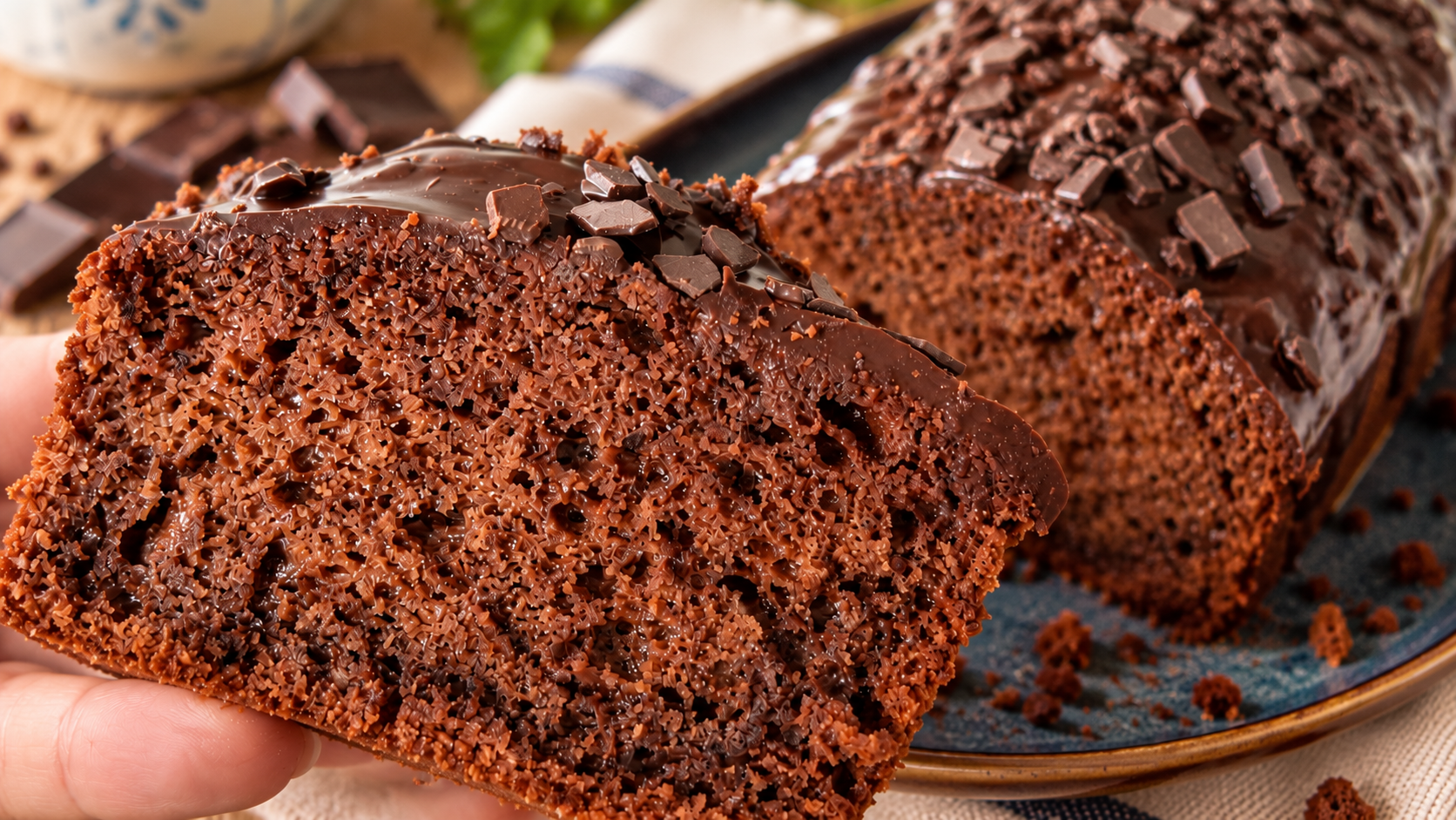 PLUMCAKE CIOCCOLATO più goloso del mondo | Inventaricette