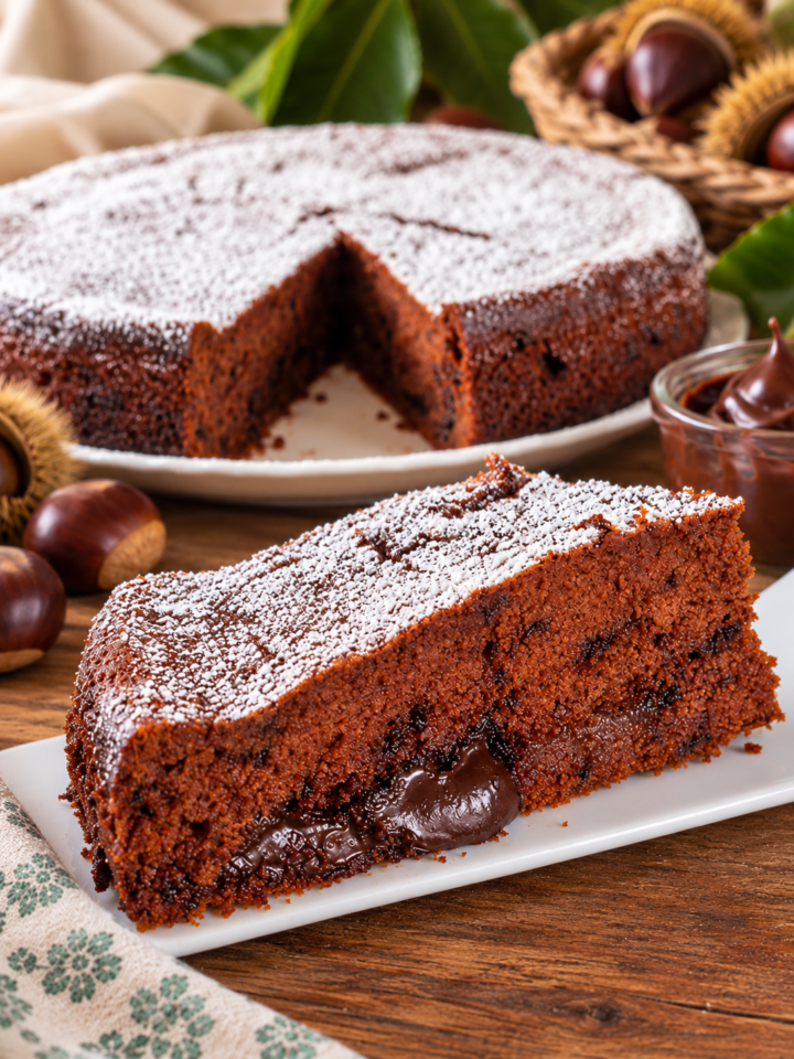 TORTA ALLE CASTAGNE più golosa del mondo | Inventaricette
