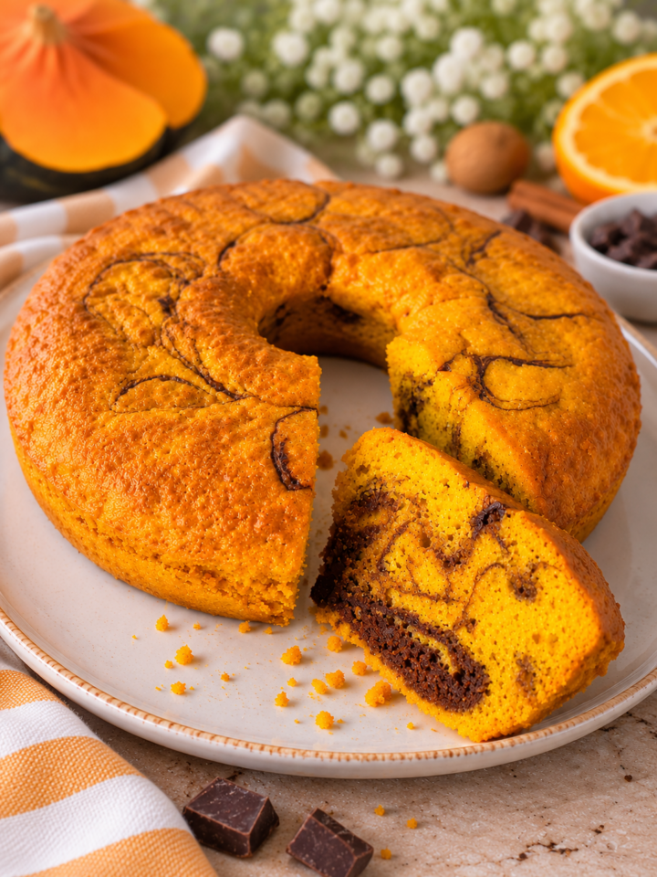 CIAMBELLA CON ZUCCA CRUDA super soffice | Inventaricette