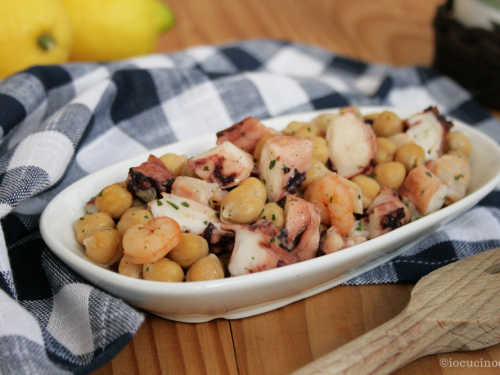 Insalata di polpo e ceci