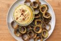 Rondelle di zucchine al forno + salsa