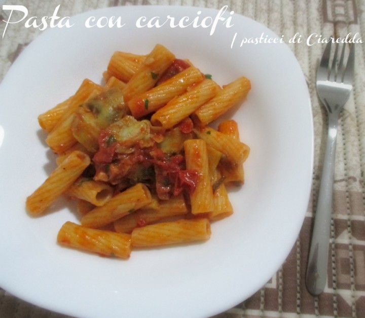 Pasta con carciofi
