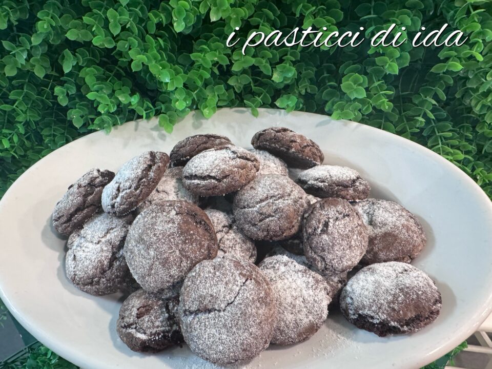biscotti morbidi al cioccolato