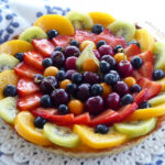 ricetta semplice crostata con crema pasticcera e frutta fresca