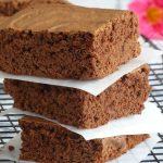 quadrotti al cioccolato e castagne