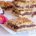 torta sbrisolona al cocco con Nutella