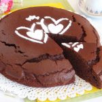 torta con crema fondente nell’impasto