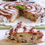 torta senza uova ai frutti di bosco