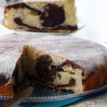 torta marmorizzata allo yogurt impasto sofficissimo con cacao