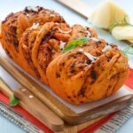 Brioche intrecciata ‘nduja e caciocavallo silano ricetta i pasticcini di Nina