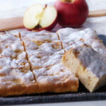 quadrotti alle mele con farina di riso di Nina