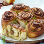 Torta brioche con salame e finocchietto girelle impasto brioche i pasticcini di Nina