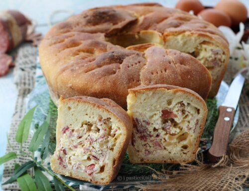 CIAMBELLA DI PIZZA CHIENA ALLA RICOTTA