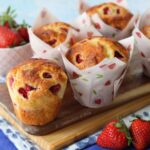 Muffin morbidi alle fragole e yogurt ricetta i pasticcini di Nina