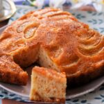 Torta rovesciata alle pesche sciroppate e yogurt dolce i pasticcini di Nina