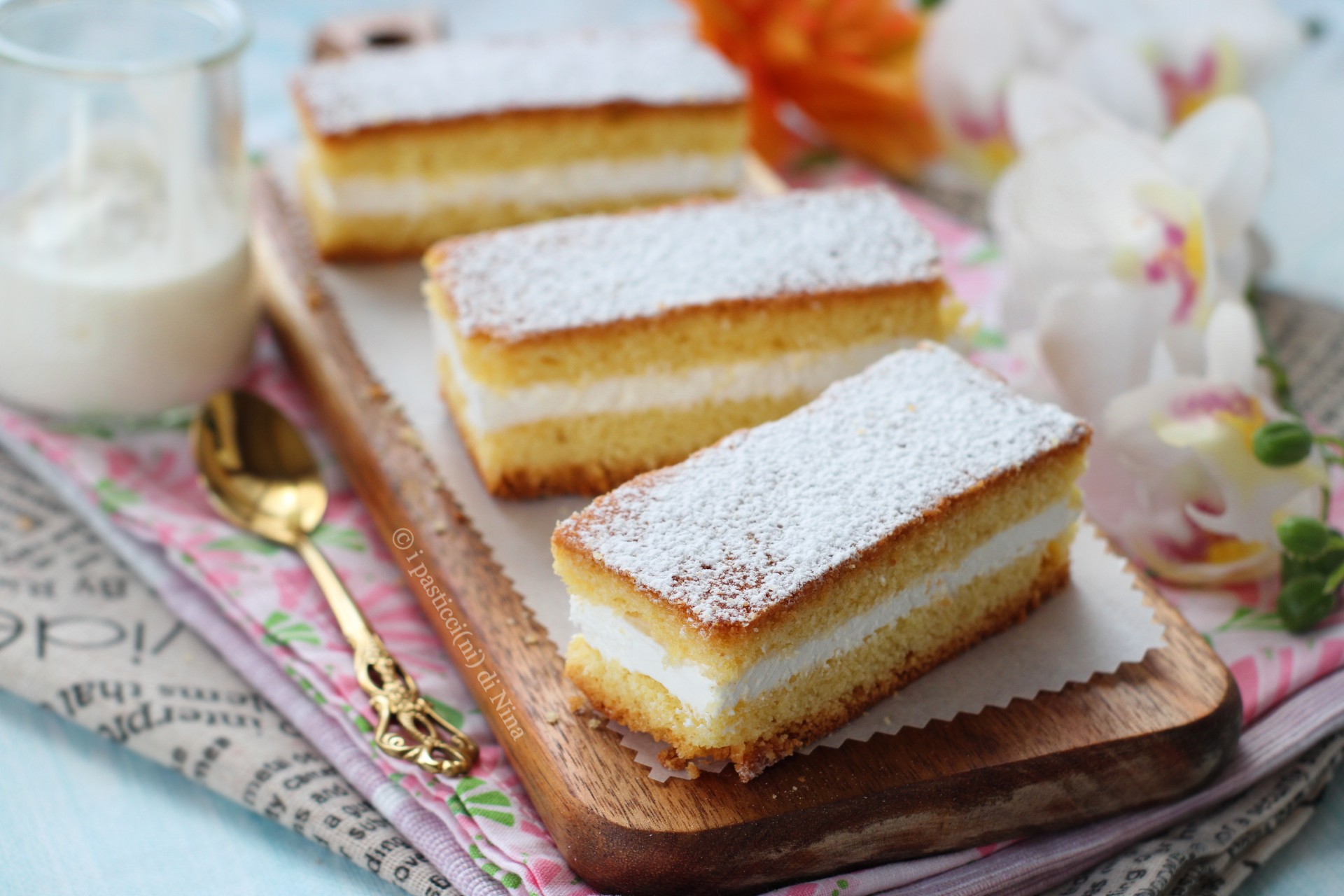 merendine Paradiso fatte in casa ricetta i pasticcini di Nina