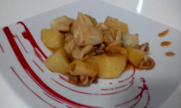 “Calamari E Patate In Padella”…!!!