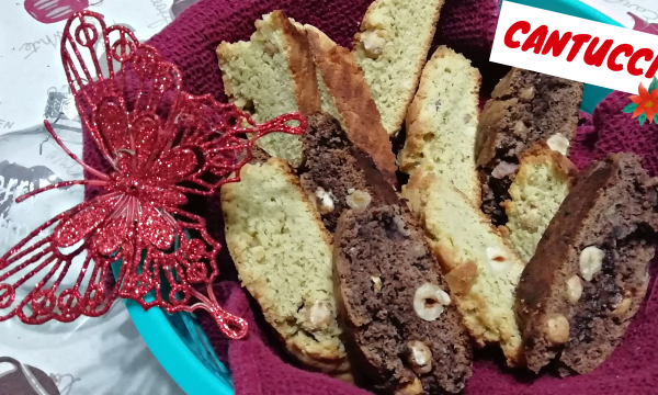 CANTUCCI Toscani – Biscotti Di Natale ALLE NOCCIOLE E Cioccolato