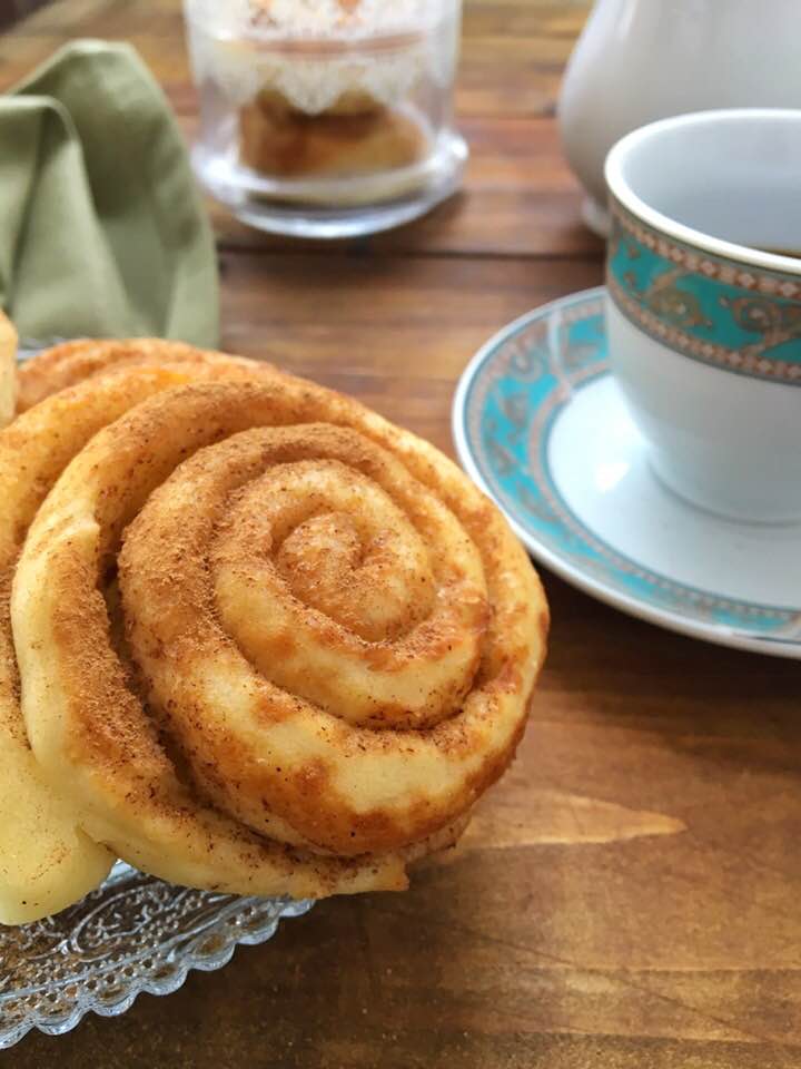 Girelle di Panbrioche alla cannella