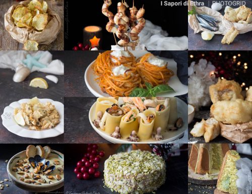 Vigilia di Natale menu   dall’antipasto al dolce