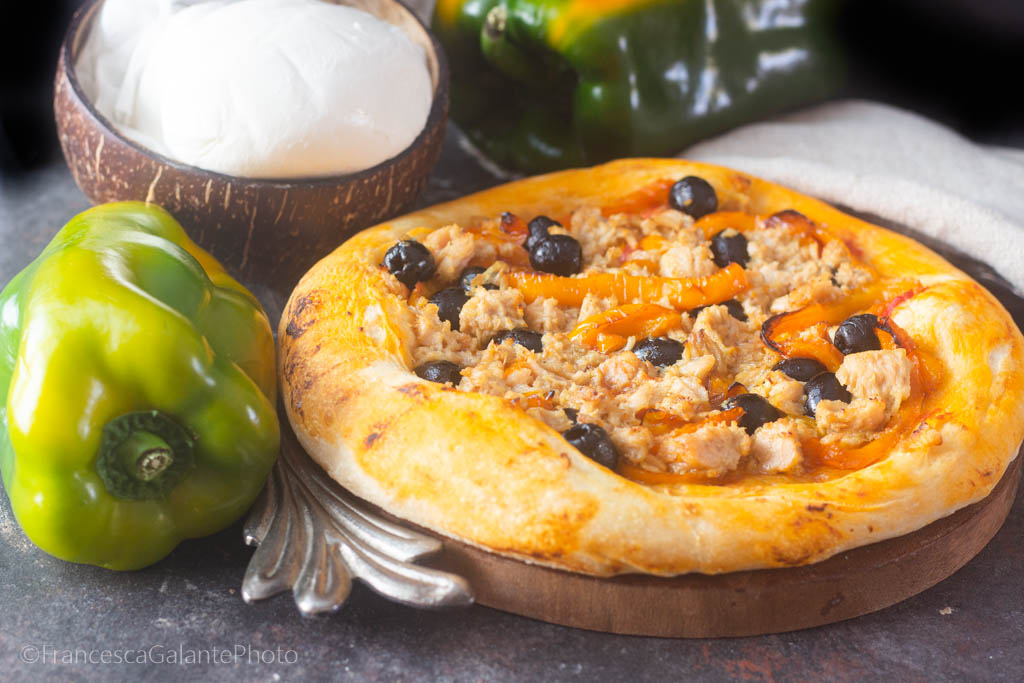 PIZZA TONNO PEPERONI IMPASTO INFALLIBILE