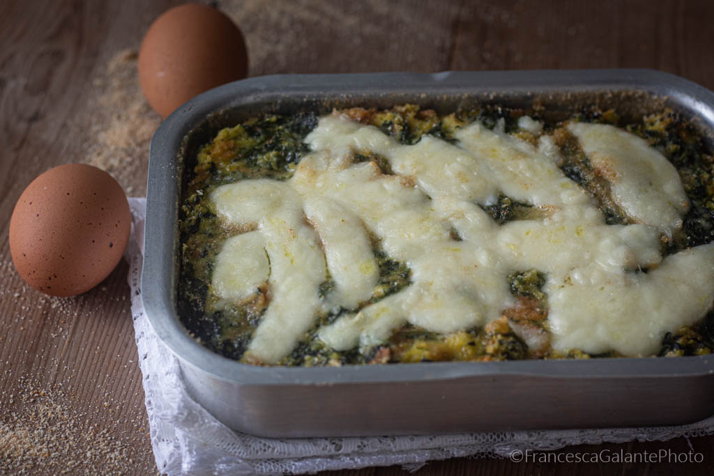 Torta salata di spinaci farcita super filante