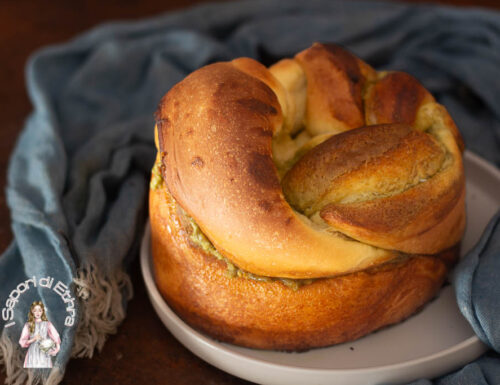 Pan brioche al pistacchio