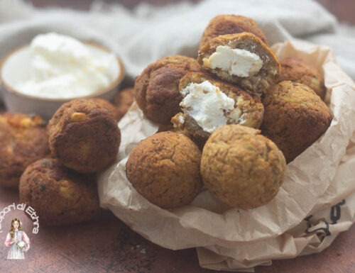 Polpette lenticchie e patate con formaggio