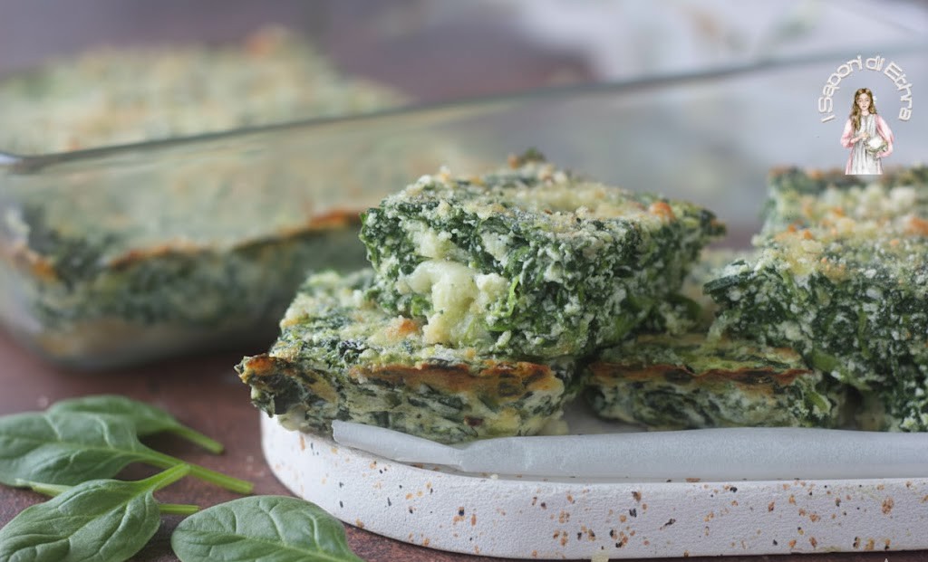 Sformato con ricotta e spinaci