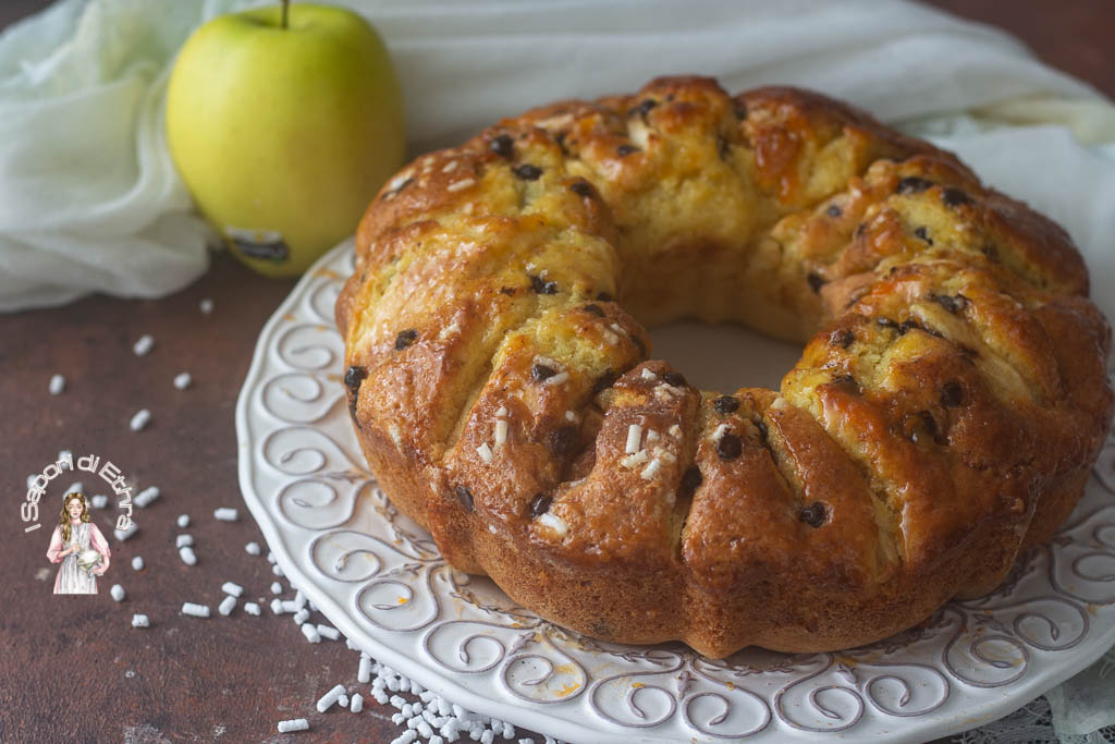 Ciambella alle mele senza bilancia