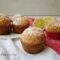 Muffin al cocco e limone