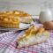 Crostata salata con philadelphia prosciutto cotto e scamorza