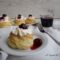 Zeppole al forno con crema pasticcera e panna