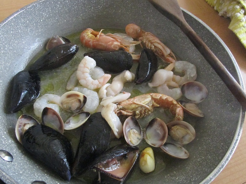 Cavatelli ai frutti di mare