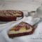 Crostata al cacao con crema al cioccolato bianco