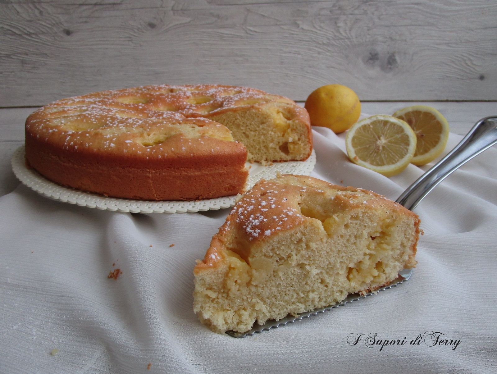 Torta Nua al limone