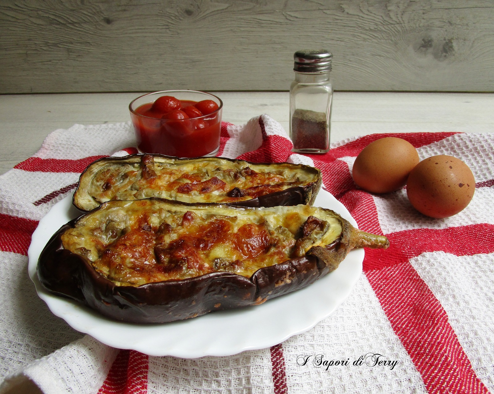 Melanzane ripiene al forno