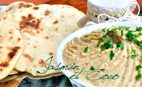 Hummus bi Tahina con Chapati