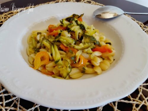 Gnocchetti sardi zucchina e peperone