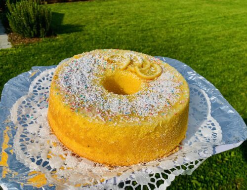 Chiffon Cake al limone sofficissima