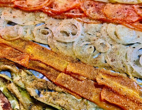Verdure gratinate al forno