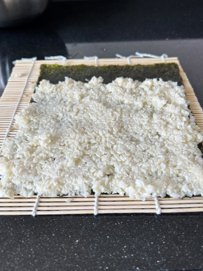 Sushi Hosomaki cheto con cetriolo
